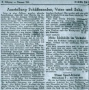 Zeitungsausschnitt 1948